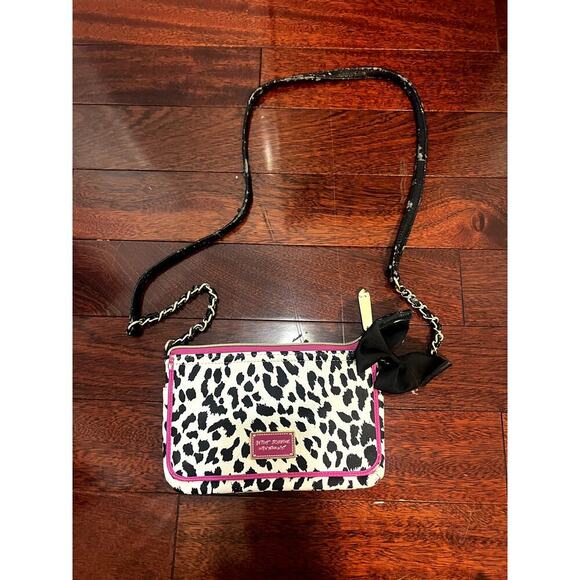 Betsey Johnson animal print purse - Picture 1 of 8